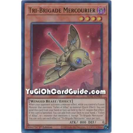 Tri-Brigade Mercourier (Ultra Rare) – Albaz Strike Structure Deck | Carta YUGIOH en México