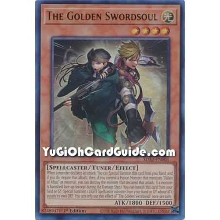 The Golden Swordsoul (Ultra Rare) – Albaz Strike Structure Deck | Carta YUGIOH en México