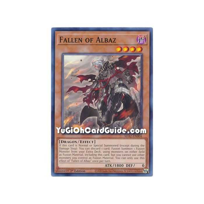 Fallen of Albaz (Common) – Albaz Strike Structure Deck | Carta YUGIOH en México