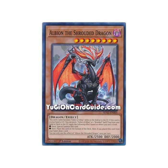 Albion the Shrouded Dragon (Common) – Albaz Strike Structure Deck | Carta YUGIOH en México