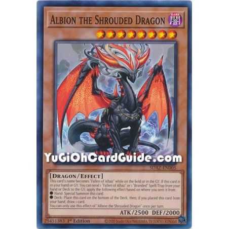 Albion the Shrouded Dragon (Common) – Albaz Strike Structure Deck | Carta YUGIOH en México