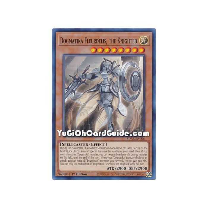 Dogmatika Fleurdelis, the Knighted (Common) – Albaz Strike Structure Deck | Carta YUGIOH en México