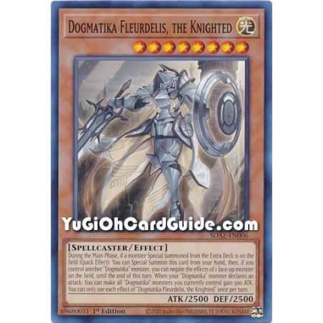 Dogmatika Fleurdelis, the Knighted (Common) – Albaz Strike Structure Deck | Carta YUGIOH en México