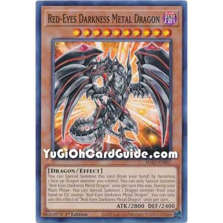 Red-Eyes Darkness Metal Dragon (Common) – Albaz Strike Structure Deck | Carta YUGIOH en México
