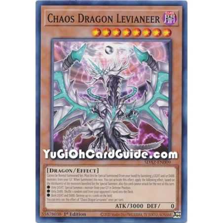 Chaos Dragon Levianeer (Common) – Albaz Strike Structure Deck | Carta YUGIOH en México
