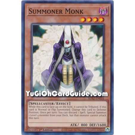 Summoner Monk (Common) – Albaz Strike Structure Deck | Carta YUGIOH en México