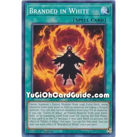 Branded in White (Common) – Albaz Strike Structure Deck | Carta YUGIOH en México