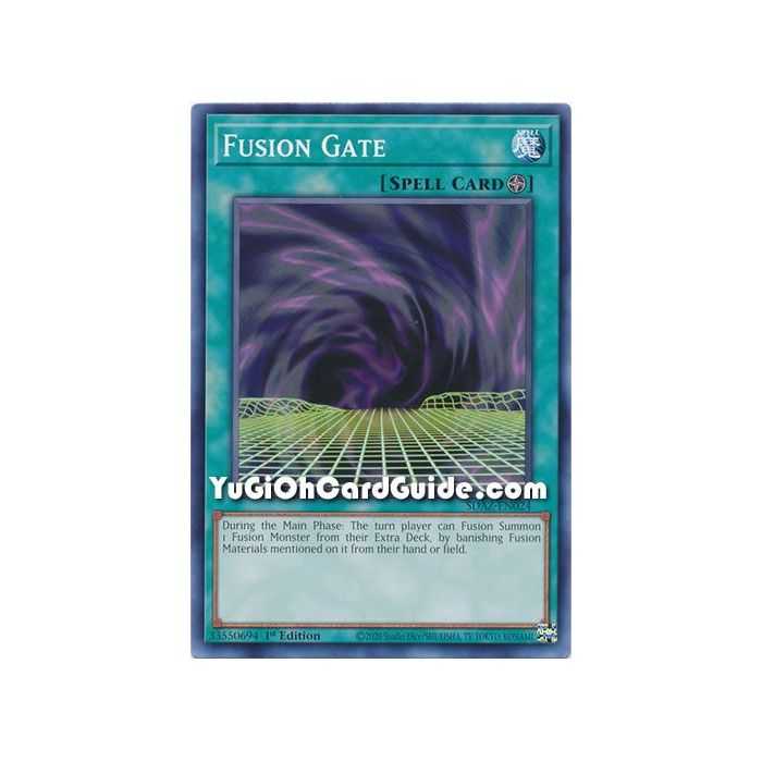 Fusion Gate (Common) – Albaz Strike Structure Deck | Carta YUGIOH en México