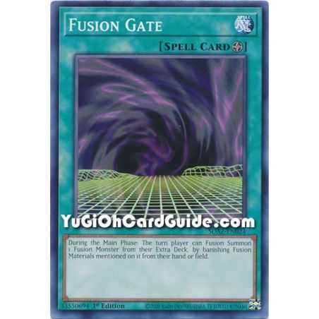 Fusion Gate (Common) – Albaz Strike Structure Deck | Carta YUGIOH en México