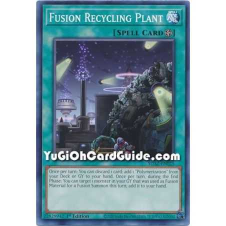 Fusion Recycling Plant (Common) – Albaz Strike Structure Deck | Carta YUGIOH en México