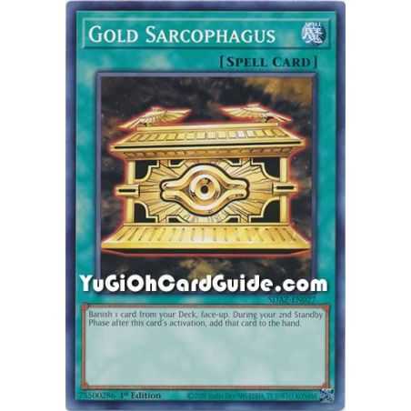Gold Sarcophagus (Common) – Albaz Strike Structure Deck | Carta YUGIOH en México