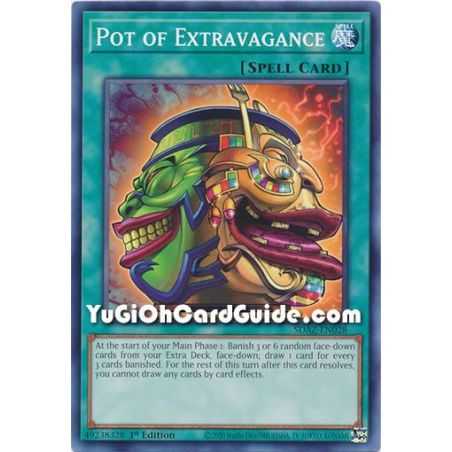 Pot of Extravagance (Common) – Albaz Strike Structure Deck | Carta YUGIOH en México