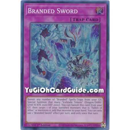 Branded Sword (Super Rare) – Albaz Strike Structure Deck | Carta YUGIOH en México
