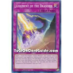 Judgment of the Branded (Common) – Albaz Strike Structure Deck | Carta YUGIOH en México
