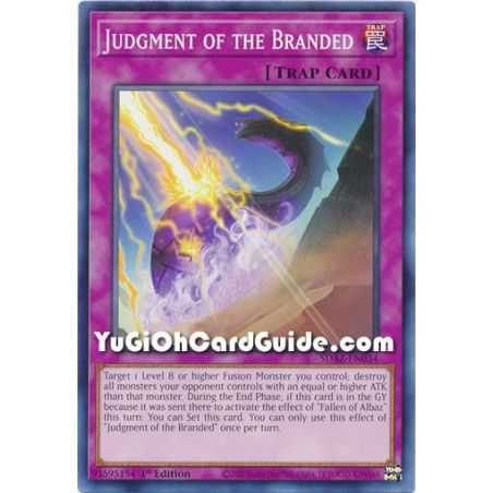 Judgment of the Branded (Common) – Albaz Strike Structure Deck | Carta YUGIOH en México