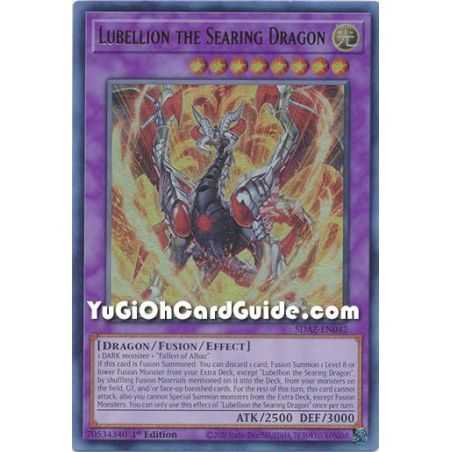 Lubellion the Searing Dragon (Ultra Rare) – Albaz Strike Structure Deck | Carta YUGIOH en México