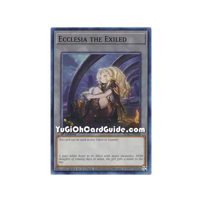 Ecclesia the Exiled (Common) – Albaz Strike Structure Deck | Carta YUGIOH en México
