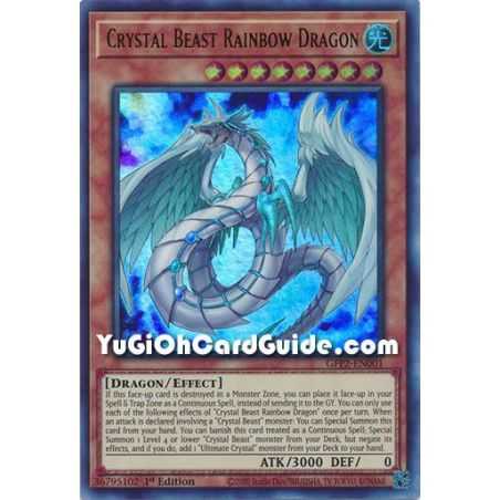 Crystal Beast Rainbow Dragon&nbsp;(Ultra Rare) – Ghosts From the Past The 2nd Haunting | Carta YUGIOH en México