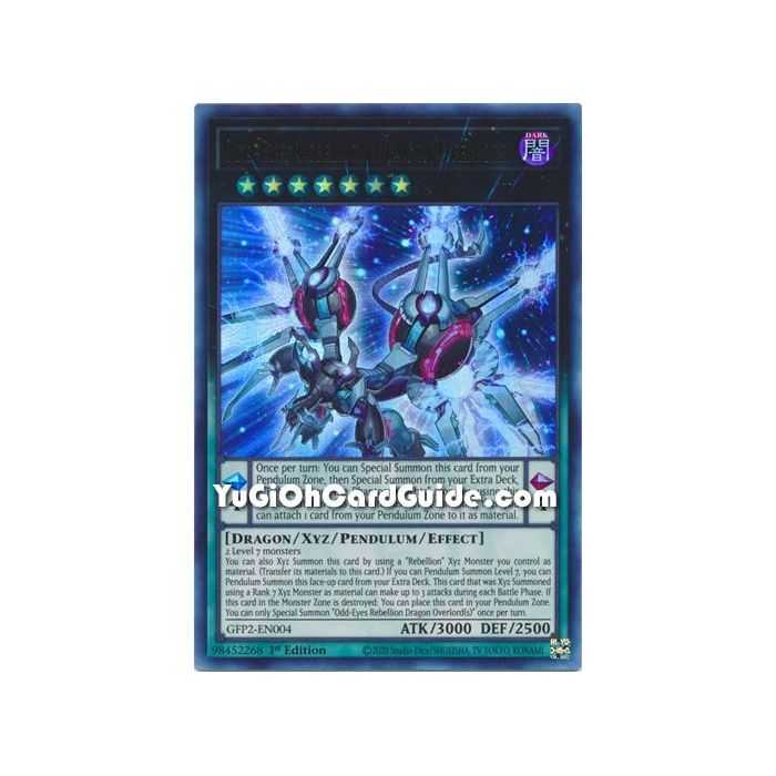 Odd-Eyes Rebellion Dragon Overlord&nbsp;(Ultra Rare) – Ghosts From the Past The 2nd Haunting | Carta YUGIOH en México