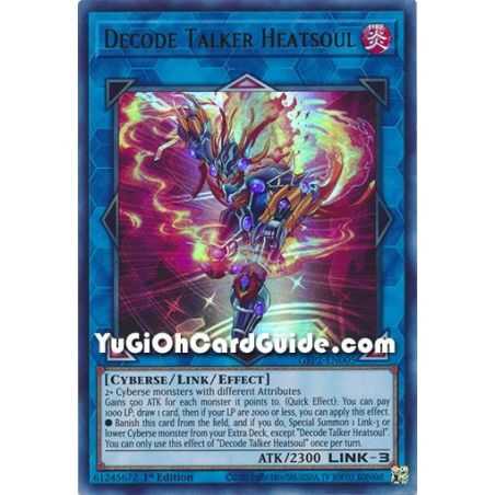 Decode Talker Heatsoul&nbsp;(Ultra Rare) – Ghosts From the Past The 2nd Haunting | Carta YUGIOH en México