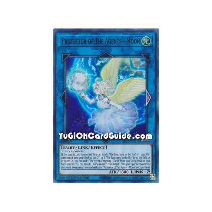 Protector of The Agents - Moon&nbsp;(Ultra Rare) – Ghosts From the Past The 2nd Haunting | Carta YUGIOH en México