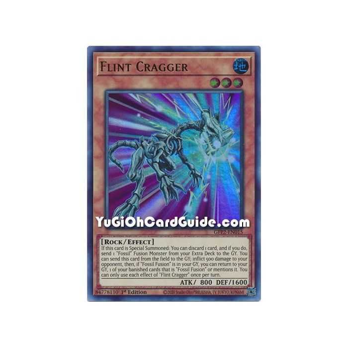Flint Cragger&nbsp;(Ultra Rare) – Ghosts From the Past The 2nd Haunting | Carta YUGIOH en México