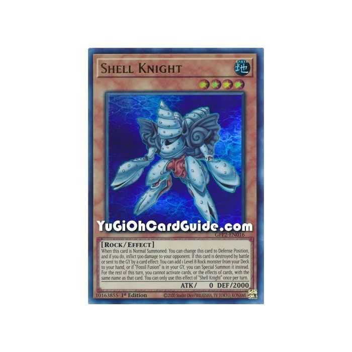 Shell Knight (Ultra Rare) – Ghosts From the Past The 2nd Haunting | Carta YUGIOH en México