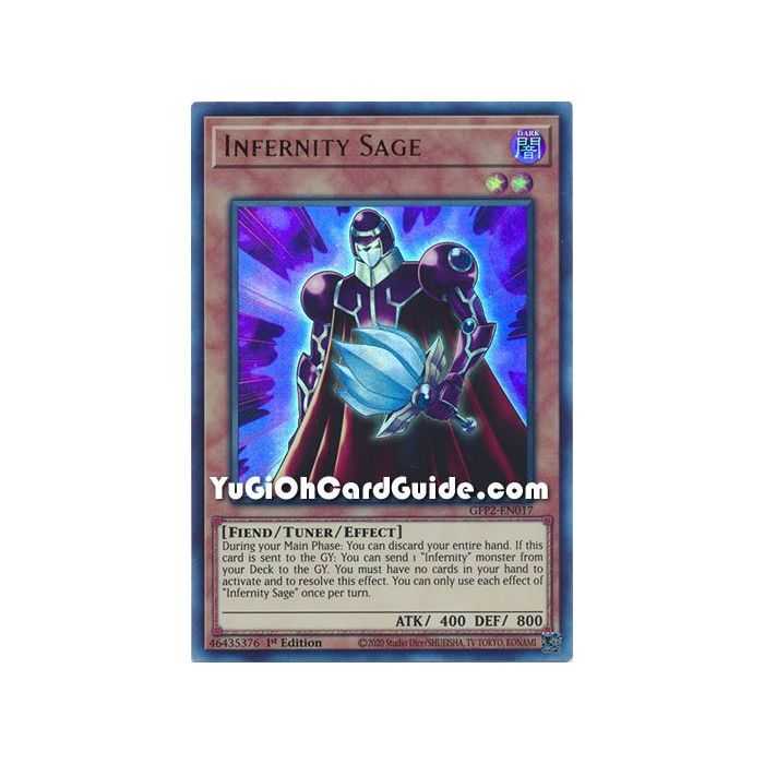 Infernity Sage&nbsp;(Ultra Rare) – Ghosts From the Past The 2nd Haunting | Carta YUGIOH en México