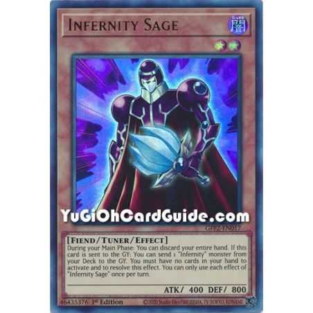 Infernity Sage&nbsp;(Ultra Rare) – Ghosts From the Past The 2nd Haunting | Carta YUGIOH en México