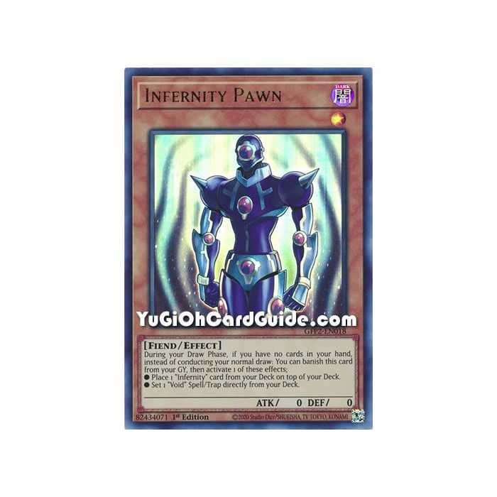 Infernity Pawn&nbsp;(Ultra Rare) – Ghosts From the Past The 2nd Haunting | Carta YUGIOH en México
