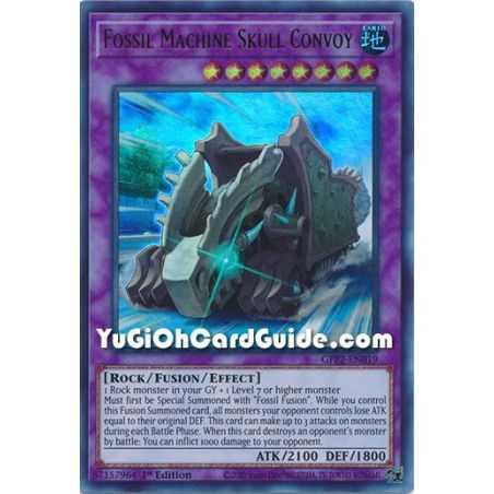 Fossil Machine Skull Convoy&nbsp;(Ultra Rare) – Ghosts From the Past The 2nd Haunting | Carta YUGIOH en México