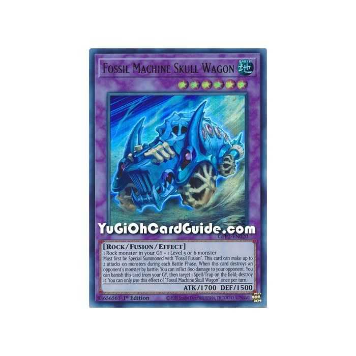 Fossil Machine Skull Wagon&nbsp;(Ultra Rare) – Ghosts From the Past The 2nd Haunting | Carta YUGIOH en México
