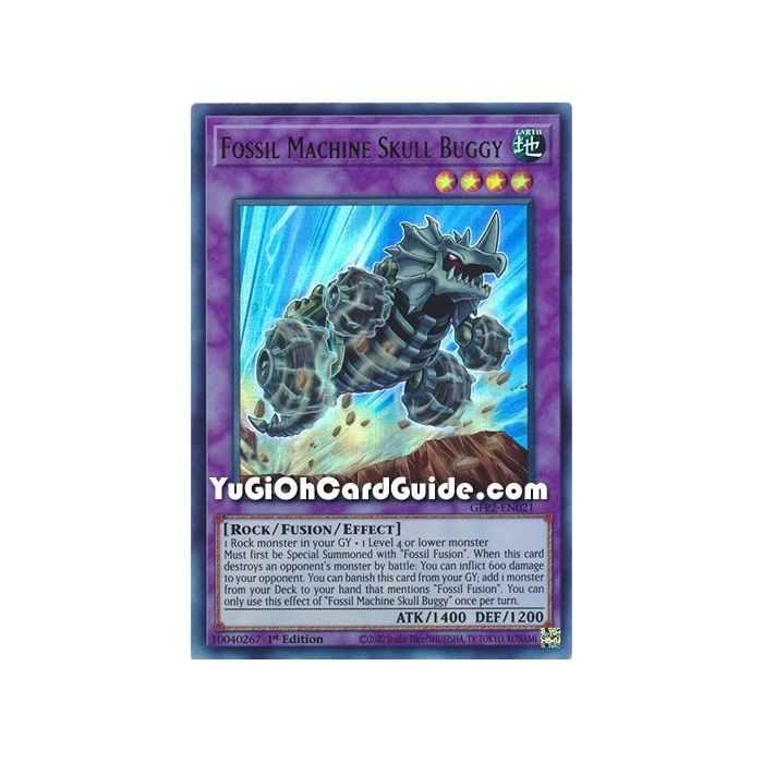 Fossil Machine Skull Buggy&nbsp;(Ultra Rare) – Ghosts From the Past The 2nd Haunting | Carta YUGIOH en México