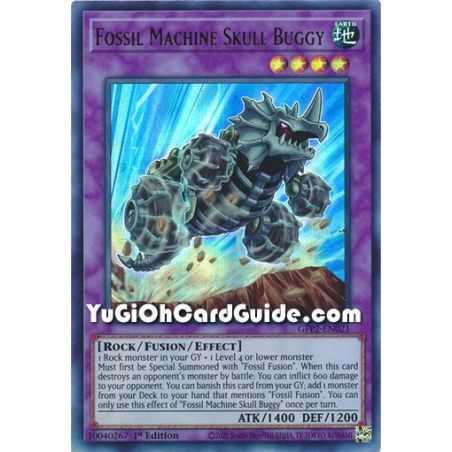 Fossil Machine Skull Buggy&nbsp;(Ultra Rare) – Ghosts From the Past The 2nd Haunting | Carta YUGIOH en México