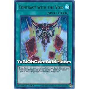 Contract with the Void&nbsp;(Ultra Rare) – Ghosts From the Past The 2nd Haunting | Carta YUGIOH en México