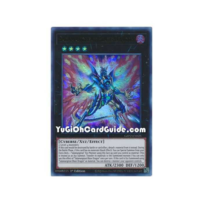 Salamangreat Blaze Dragon&nbsp;(Ultra Rare) – Ghosts From the Past The 2nd Haunting | Carta YUGIOH en México