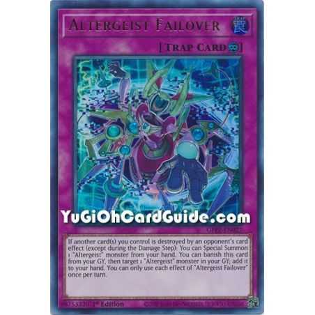 Altergeist Failover (Ultra Rare) – Ghosts From the Past The 2nd Haunting | Carta YUGIOH en México