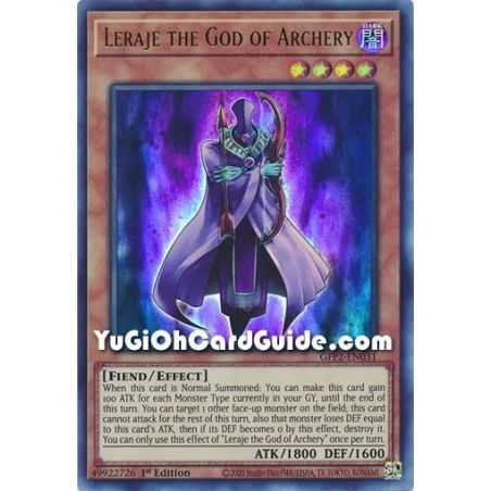 Leraje the God of Archery (Ultra Rare) – Ghosts From the Past The 2nd Haunting | Carta YUGIOH en México
