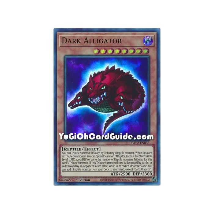 Dark Alligator&nbsp;(Ultra Rare) – Ghosts From the Past The 2nd Haunting | Carta YUGIOH en México