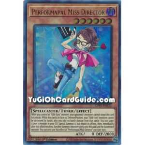 Performapal Miss Director (Ultra Rare) – Ghosts From the Past The 2nd Haunting | Carta YUGIOH en México