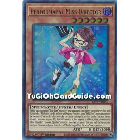 Performapal Miss Director (Ultra Rare) – Ghosts From the Past The 2nd Haunting | Carta YUGIOH en México