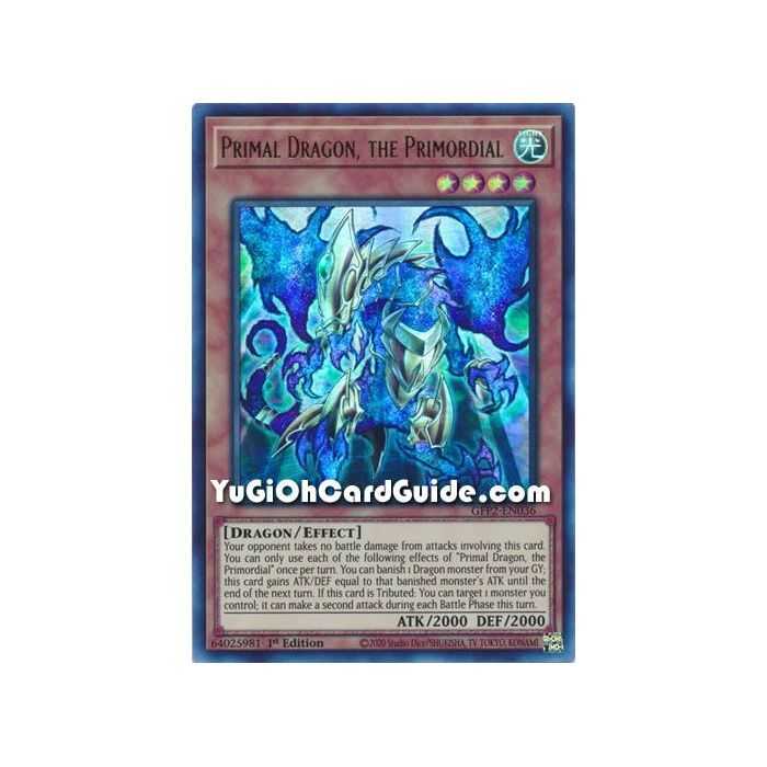 Primal Dragon, the Primordial&nbsp; (Ultra Rare) – Ghosts From the Past The 2nd Haunting | Carta YUGIOH en México