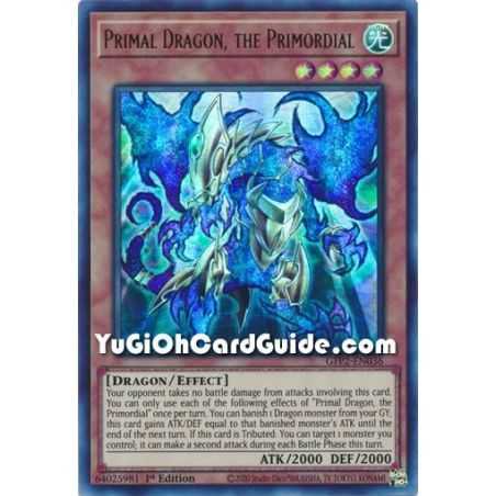 Primal Dragon, the Primordial&nbsp; (Ultra Rare) – Ghosts From the Past The 2nd Haunting | Carta YUGIOH en México