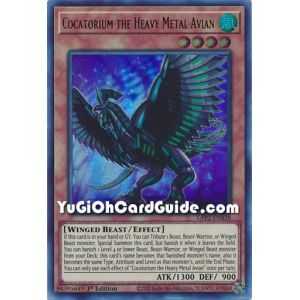 Cocatorium the Heavy Metal Avian&nbsp;(Ultra Rare) – Ghosts From the Past The 2nd Haunting | Carta YUGIOH en México
