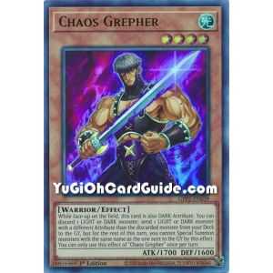 Chaos Grepher&nbsp;(Ultra Rare) – Ghosts From the Past The 2nd Haunting | Carta YUGIOH en México