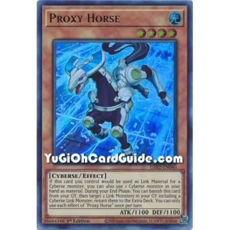 Proxy Horse&nbsp;(Ultra Rare) – Ghosts From the Past The 2nd Haunting | Carta YUGIOH en México