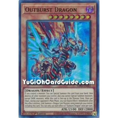 Outburst Dragon&nbsp;(Ultra Rare) – Ghosts From the Past The 2nd Haunting | Carta YUGIOH en México