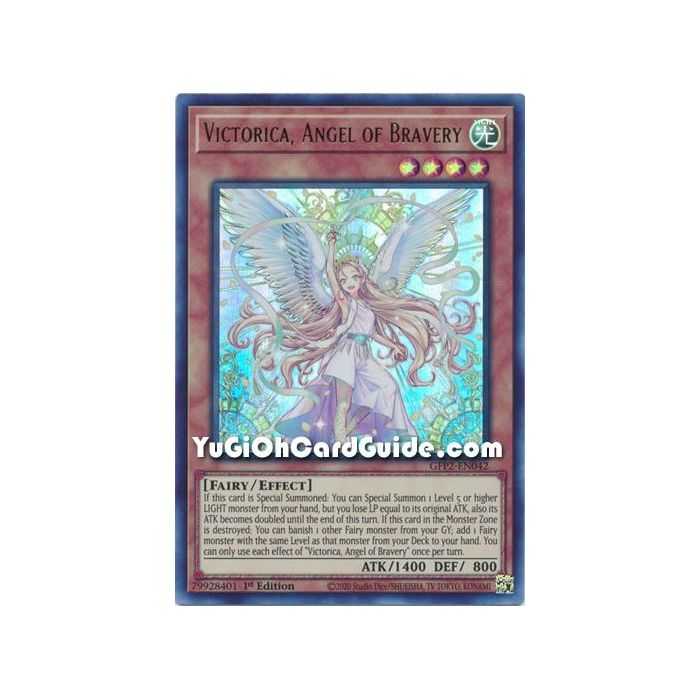 Victorica, Angel of Bravery&nbsp;(Ultra Rare) – Ghosts From the Past The 2nd Haunting | Carta YUGIOH en México