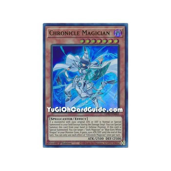 Chronicle Magician&nbsp;(Ultra Rare) – Ghosts From the Past The 2nd Haunting | Carta YUGIOH en México