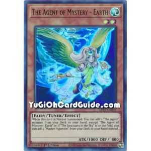 The Agent of Mystery - Earth&nbsp;(Ultra Rare) – Ghosts From the Past The 2nd Haunting | Carta YUGIOH en México